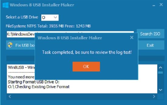 Win8USB：一键制作Windows 8启动U盘